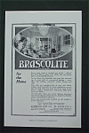 This fine vintage advertisement for a 1917 ad for Brascolite which is in very good condition and measures approx. 6 3/4 x 10. This ad is suitable for framing. This vintage magazine advertisement depic...