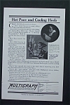 This fine vintage advertisement for a 1917 ad for The Multigraph which is in very good condition and measures approx. 6 3/4 x 10. This ad is suitable for framing. This vintage magazine advertisement d...