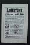 This fine vintage advertisement for a 1917 ad for Indiana Limestone which is in very good condition and measures approx. 6 3/4 x 10. This ad is suitable for framing. This vintage magazine advertisemen...