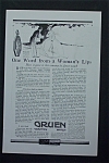 This fine vintage advertisement for a 1917 ad for Gruen Verithin Watch which is in very good condition and measures approx. 6 3/4 x 10. This ad is suitable for framing. This vintage magazine advertise...