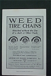 This fine vintage advertisement for a 1917 ad for American Chain Company which is in very good condition and measures approx. 6 3/4 x 10. This ad is suitable for framing. This vintage magazine adverti...