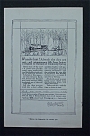 This fine vintage advertisement for a 1917 ad for Packard Twin Six which is in very good condition and measures approx. 6 3/4 x 10. This ad is suitable for framing. This vintage magazine advertisement...