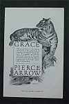 This fine vintage advertisement for a 1917 ad for Pierce Arrow which is in very good condition and measures approx. 6 3/4 x 10. This ad is suitable for framing. This vintage magazine advertisement dep...