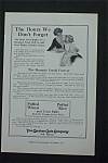This fine vintage advertisement for a 1917 ad for Quaker Oats Company which is in very good condition and measures approx. 6 3/4 x 10. This ad is suitable for framing. This vintage magazine advertisem...