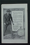 This fine vintage advertisement for a 1917 ad for Waltham Watch which is in very good condition and measures approx. 6 3/4 x 10. This ad is suitable for framing. This vintage magazine advertisement de...