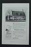 This fine vintage advertisement for a 1917 ad for White Pine which is in very good condition and measures approx. 6 3/4 x10. This ad is suitable for framing. This vintage magazine advertisement depict...