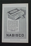 This fine vintage advertisement for a 1916 ad for Nabisco Sugar Wafers which is in very good condition and measures approx. 6 3/4 x 10. This ad is suitable for framing. This vintage magazine advertise...