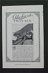 This fine vintage advertisement for a 1916 ad for Packard Twin Six is in very good condition and measures approx. 6 3/4 x 10. This vintage Car Magazine Advertisement is suitable for framing. This vint...