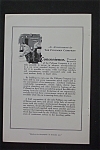 This fine vintage advertisement for a 1916 ad for The Pullman Company which is in very good condition and measures approx. 6 3/4 x 10. This ad is suitable for framing. This vintage magazine advertisem...