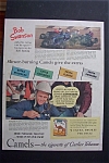 This fine vintage advertisement for a 1940 ad for Camel Cigarettes which is in good condition and measures approx. 10 x 13. This ad is suitable for framing. This vintage magazine advertisement depicts...