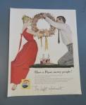 This fine vintage advertisement for a 1957 ad for Pepsi-Cola (Pepsi) is in very good condition. This vintage Soda magazine ad measures approx. 10 1/4 x 13 1/4. This vintage Pepsi Magazine Advertisemen...
