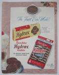 This fine vintage advertisement for a 1950 ad for Sunshine Hydrox Cookies which is in very good condition. It measures approx. 10 1/2 x 13 1/2. This ad is suitable for framing. This vintage magazine a...