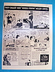 This fine vintage advertisement for a 1937 ad for Listerine Toothpaste which is in very good condition but is slightly yellowed and measures approx. 10" x 13 1/2". This vintage magazine ad i...