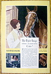This fine vintage advertisement from 1929 for Kodacolor is in very good condition but is slightly dirty. This vintage Kodak ad measures approx. 6 1/2"x 10" and is suitable for framing.  This...