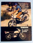 This fine vintage advertisement for a 1969 ad for Yamaha Enduro is in excellent condition. This Motorcycle Magazine Ad measures approx. 8" x 10 3/4". This Motorcycle Magazine Advertisement i...