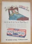 This fine vintage advertisement for a 1946 ad for Post-Tens Cereal is in very good condition and measures approx. 9 1/4 x 12 1/4. This Cereal Magazine Advertisement is suitable for framing. This vinta...