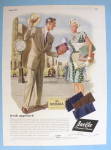 This fine vintage advertisement for a 1946 ad for Pacific Mills is in very good condition but is slightly yellowed and measures approx. 9 3/4" x 12 3/4". This Wool Magazine Advertisement is ...