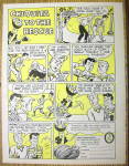 This fine vintage advertisement for a 1953 ad for Chiquita Bananas is in very good condition but is slightly yellowed and measures approx. 9 1/2" x 12 3/4" This Magazine Advertisement is sui...