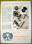 This is a fine vintage advertisement for a 1948 ad for York Barbell which is in excellent condition but is slightly yellowed and measures approx. 8 1/4" x 11 1/4" This magazine advertisement...