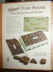 This fine vintage advertisement for a 1927 ad for Whitman's Chocolates is in very good condition. This vintage magazine ad measures approx. 10 1/4" x 13 3/4". This advertisement is suitable ...