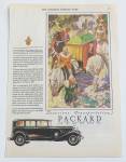 This fine vintage advertisement for a 1930 ad for Packard is in very good condition. It measures approx. 10 1/4 x 14 and is suitable for framing. This vintage magazine ad depicts horse carriage.