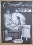 This fine vintage advertisement for a 1948 ad for Blackstone Washing Machine is in very good condition. This vintage ad measures approx. 7 3/4 x 10 3/4. This vintage advertisement is suitable for fram...