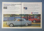 This fine vintage 2 page advertisement for a 1963 ad for Studebaker Automobile is in excellent condition. This vintage magazine ad measures approx. 20 3/4 x 13 1/2. This vintage advertisement is suita...