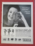 This fine vintage advertisement for a 1963 ad for Yashica Power Zoom Camera which is in excellent condition. This advertisement measures approx. 10 1/4 x 13 1/2. This vintage magazine ad is suitable f...