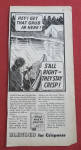 This fine vintage advertisement for a 1936 ad for Kellogg's Wheat Krispies is in very good condition. This vintage magazine ad measures approx. 5 1/2 x 11 1/2. This vintage advertisement is suitable f...