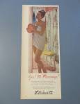 This fine vintage advertisement for a 1946 ad for Kleinert's Shower Curtain is in very good condition. This vintage magazine ad measures approx. 4 3/4 x 11 3/4. This vintage advertisement is suitable ...