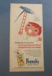 This fine vintage advertisement for a 1960 ad for French's Parakeet Seed is in excellent condition. This magazine ad measures approx. 5 x 10 3/4. This advertisement is suitable for framing. This ad de...