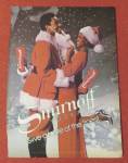 This fine vintage advertisement for a 1982 ad for Smirnoff Vodka is in very good condition. The ad measures approx. 7 3/4 x 10 3/4. This vintage magazine advertisement is suitable for framing. This vi...