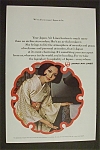 This fine ad is in near mint condition and measures approx. 6 3/4" x 10". This ad depicts a Japan Air Lines Hostess.