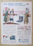 This fine vintage advertisement for a 1945 ad for General Electric Ranges is in very good condition. This vintage ad measures approx. 7 3/4 x 10 3/4. This vintage advertisement is suitable for framing...
