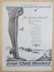 This is a fine vintage advertisement for a 1925 ad for Iron Clad Hosiery which is in Very Good condition. The ad measures approx. 10 x 13 3/4. This magazine advertisement is suitable for framing. This...
