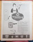 This fine vintage advertisement for a 1928 ad for Wheeling Corrugating Company is in very good condition. This vintage magazine ad measures approx. 10 3/4 x 13 3/4. This vintage advertisement is suita...