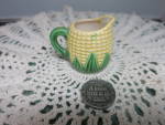 Antique Miniature Corn on Cob Creamer marked Japan and modern Friend/Friendship Coin Token. I found this two together and thought I would pass along together.<BR><BR>Antique Corn on Cob Creamer <BR><B...