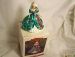 Barbie Holiday Ornament mint in the box from Hallmark Keepsake Ornaments, 1995. She is part of the Collectors series and is a lovely, 3 3/4 inch high Barbie with long blonde hair in a high pony tail. ...