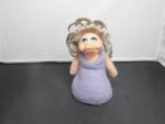 Miss Piggy Bean Bag Toy Fisher Price Jim Hensen 1979. Height 6 inch. This item is in excellent played with condition. Clothing colors very bright and vivid.  Tagged Fisher Price 867 Division of the Qu...