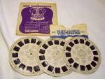 Viewmaster reels and booklet of The Coronation of Queen Elizabeth II marked London, England, June 2, 1953. This is a set of three reels marked Sawyer's Inc. and it comes with the original booklet. Wha...