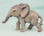 Global Arts Division of Goebel Ceramic Elephant Calf, 1980s, 2 1/2" high, excellent condition. 