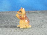 Bone China Miniature Raccoon. Excellent condition, 1 3/4" high. 