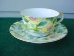 Offered is a Floral design Cup & Saucer.  Underside of each piece is marked Paulux Made in Occupied Japan.  Excellent condition with no damage to note.  Would make a nice addition to your Cup & Saucer...