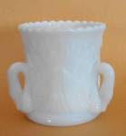 MINT CONDITION WESTMORELAND AUTHENTIC WHITE MILK SWAN TOOTHPICK HOLDER. SIGNED ON BOTTOM W (WESTMORELAND) HAS STICKER INSIDE SAYS: AUTHENTIC MILK GLASS WESTMORELAND GLASS HAND MADE. W EMBOSSED ON THE ...