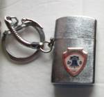 VINTAGE 1960`S JAPAN KEY CHAIN PHILADELPHIA PA. LIGHTER. WHITE WICK. NICE SPARK. MEASURES 1 1/2L X 7/8W INCHES. ADD $5.00 SHIPPED IN THE USA. REF: 111957