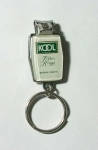 VINTAGE 1970`S KOOL FILTER KING KEYCHAIN FINGER NAIL CLIPPER. MEASURES OVERALL 1 1/2L X 3/4W INCHES. STAMPED ON THE BACK CHROME FINISH SAYS: b & W.  LIGHT SCUFFING PROBABLY FROM BEING IN SOMEONES DRAW...