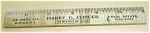 HARRY CONGER REAL ESTATE BUFFALO NEW YORK ADVERTISING RULER 6 INCH. $4.00 SHIPPED IN THE U.S.
