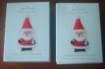 2008 Hallmark Keepsake Christmas Ornament "COOKIES & COCOA FOR SANTA"comes in original boxes. One box a small crushed corner. Both like brand new. $6.00 Shipped in the USA. REF:111957
