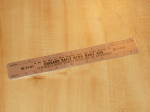 Neat find out of a home.  This is a vintage & collectible advertising ruler for the Chicago Daily News Newspaper.  This dates to 1949, showing monthly calendars for that year on the back side.  The fr...