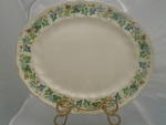 Johnson Bros Old Chelsea Oval Platter Ivy Leaves. This is 13.75 in. x 11.25 in. oval platter. It is beautiful and in mint condition. 